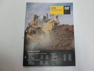 Caterpillar D7R Track-Type Tractor Standard XR LGP Sales Brochure Manual Specs