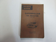 Caterpillar D8 Tractor Direct Drive Parts Book Manual 36A4469-UP x OEM