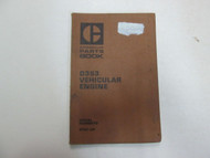 Caterpillar D353 Vehicular Engine 97U1-UP Parts Book Manual STAINS FACTORY OEM