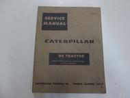 Caterpillar D8 Tractor Service Repair Manual STAINED 35A1-UP 36A1-36A4468 OEM