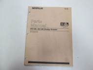 Caterpillar SG16B & SG18B Stump Grinder Parts Manual STAINED FACTORY OEM DEAL