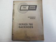 Ford Tractors 765 Backhoes Reference Manual Service Training Operators Guide ***