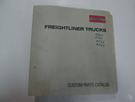 Freightliner Trucks Custom Parts Catalog Manual BINDER STAINED WRITING FACTORY