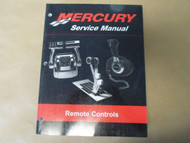 2006 Mercury Remote Controls Service Manual 90-814705R03 OEM Boat 06 X