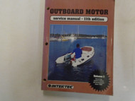 Intertec Outboard Motor Service Manual for boats <30hp (1969-1991) 11th Edition