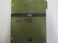 John Deere 110 110H Lawn & Garden Tractors Parts Catalog Manual PC-885 Used ***