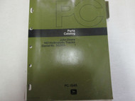 John Deere 140 Hydrostatic Tractors Parts Catalog Manual PC-1245 Used Loose Leaf