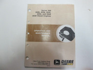 John Deere 300 Series 3029 4039 4045 6059 OEM Diesel Engines Op & Main Manual