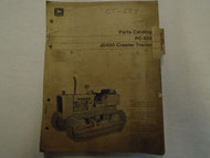 John Deere JD450 Crawler Tractor PC-922 Parts Catalog Manual OEM Book Used ***