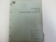 John Deere PC-1149 Consumer Product Accessories Parts Catalog Manual OEM ***