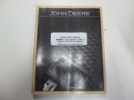John Deere Powertech 4.5L 6.8L Tier 2 Stage II Diesel Engines Operators Manual