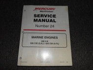 MerCruiser # 24 GM V-8 305 350 Service Shop Repair Manual FACTORY OEM x