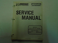 Mercury Mariner Outboards Service Manual Models 50/55/60 90-817643-1 192 OEM