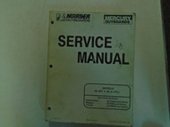 Mercury Mariner Outboards Service Manual 30JET•40 (4 CYLINDER) 90-814576R1 OEM