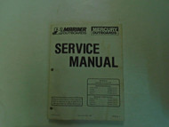 Mercury Mariner Outboards Service Manual Models 50•60 (3cyl)•70 90-86135--3 OEM