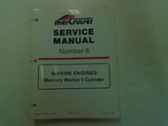 Mercruiser Service Manual Number 8 Mercury Marine Engines 4 Cylinder 90- 44553