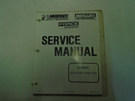Mercury Mariner Force Outboards Service Manual Models 2.2•2.5•3.0•3.3 90-44477-1