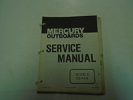 Mercury Outboards Service Manual Models 3.5•3.6 HP 90-43183 483 Boats OEM