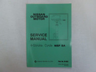 Nissan Marine Outboard Motor 4-Stroke NSF 5A Service Manual 003-N21034-0-NS