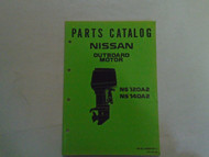 Nissan Marine Outboard Motor NS 120A2•NS 140A2 Parts Catalog Manual OEM