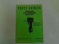 Nissan Marine Outboard Motor NS 25C2/30A3 Parts Catalog Manual # M-575 OEM Book