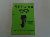 Nissan Marine Outboard Motor NS 40D2•NS 50D2 Parts Catalog Manual OEM