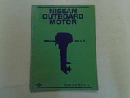 Nissan Outboard Motor NS 3.5 Service Manual Pub. No. M-204 M-7034500-O