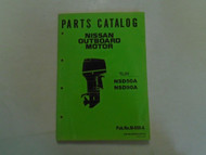 Nissan Marine Outboard Motor TLDI NSD50A•NSD90A Parts Catalog Manual OEM