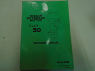 Nissan Marine TLDI 50 Outboard Motor Service Repair Manual Factory OEM Book Used