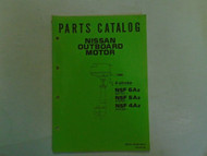Nissan Outboard Motor 4-Stroke NSF 6A²/NSF 5A²/NSF 4A² Parts Catalog Manual OEM
