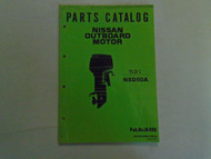 Nissan Marine Outboard Motor TLDI NSD50A Parts Catalog Manual OEM