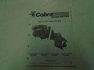 OMC Cobra Stern Drives 4.3/4.3 HO (2•4 Volt) Catalog Outboard Marine 985644 6/89
