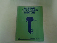 Nissan Outboard Motor NS 5 Service Manual Pub. No. M-220 M-0129100-TS