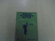 Nissan Outboard Motor NS 40D & NS50D Service Manual OEM M-409-A M-1122500-TS