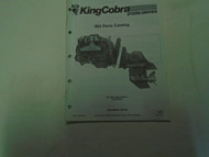 OMC Cobra Stern Drives 454 King Cobra Parts Catalog Outboard Marine 986548 6/89