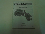 OMC Cobra Stern Drives 460 King Cobra Parts Catalog Outboard Marine 986547 6/89