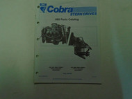 OMC Cobra Stern Drives 460 King Cobra Parts Catalog Outboard Marine 985977 5/89