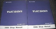 2006 Hyundai Tucson Service Repair Shop Manual SET FACTORY BRAND NEW BOOKS