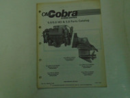 OMC Cobra Stern Drives 5.0/5.0 H.O. & 5.8 Parts Catalog Outboard Marine 985955