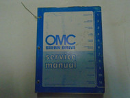 OMC Stern Drives Service Manual Outboard Marine Corporation 981603 OEM 1977