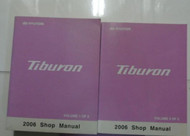2006 HYUNDAI TIBURON Service Shop Repair Workshop Manual Set BRAND NEW 2006
