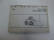 Volvo BM L120C Parts Catalog Manual MISSING COVER STAINED FACTORY OEM BOOK DEAL
