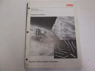 TRW Automotive Steering & Suspension Systems Linkage Service Manual STAINS OEM