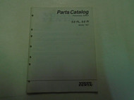 Volvo Penta Parts Catalog 5.0 FL, 5.0 Fi Model "NC" P/N 7797110-9 Boat OEM