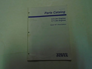 Volvo Penta Parts Catalog 5.0•5.7 Liter Engines Model "BY" P/N 7797510-0 Boat