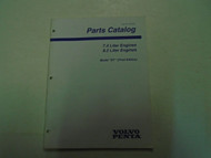 Volvo Penta Parts Catalog 7.4•8.2 Liter Engines Model "BY" P/N 7797520-9 Boat