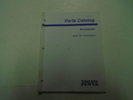 Volvo Penta Parts Catalog Accessories Model "BY" P/N 7797540-7 Boat OEM