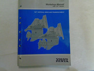 Volvo Penta Workshop Manual '99 "WT" Models Vertical Drive Unit & Transom Shield