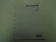 Volvo Penta Parts Catalog 5.7 Gi Model "NC" P/N 7797100-0 Boat OEM