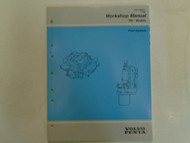 Volvo Penta Workshop Manual "NC" Models DP-S Fuel System 7788888-1 OEM